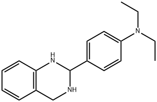 N,N-Diethyl-4-(1,2,3,4-tetrahydroquinazolin-2-yl)aniline Struktur