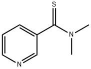 3-Pyridinecarbothioamide, N,N-dimethyl- Structure