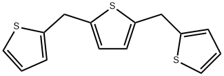 Thiophene, 2,5-bis(2-thienylmethyl)- Structure