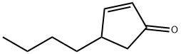 2-Cyclopenten-1-one, 4-butyl- Struktur