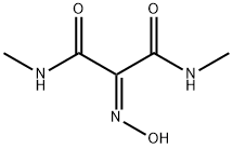 Propanediamide, 2-(hydroxyimino)-N1,N3-dimethyl- 化学構造式