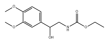 Carbamic acid, [2-(3,4-dimethoxyphenyl)-2-hydroxyethyl]-, ethyl ester (9CI)