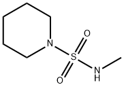 N-(Methylaminosulfonyl)-piperidin Structure