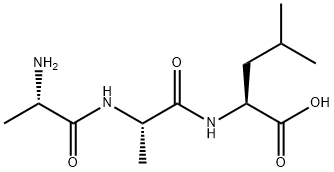 L-Leucine, L-alanyl-L-alanyl- Structure