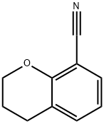 苯并吡喃-8-腈 结构式