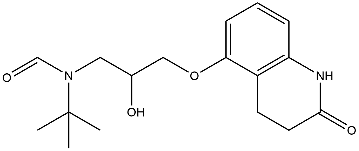 N-nitroso Carteolol Struktur