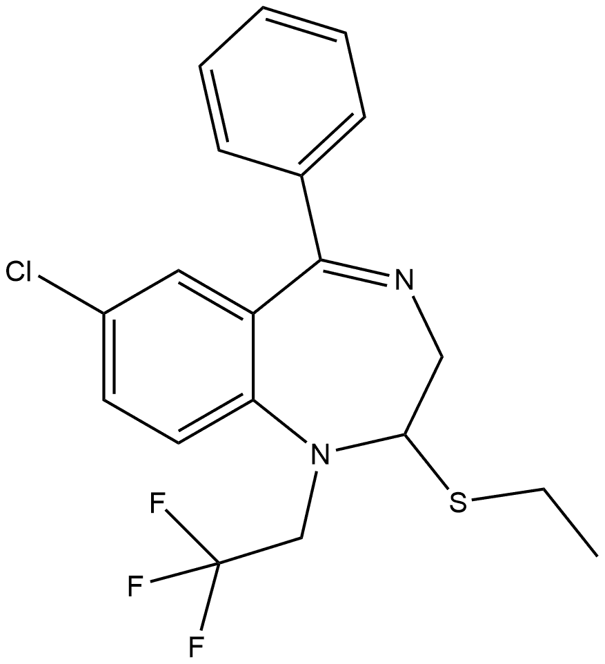 Quazepam Impurity 12 结构式