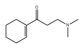 1-Propanone, 1-(1-cyclohexen-1-yl)-3-(dimethylamino)- 化学構造式