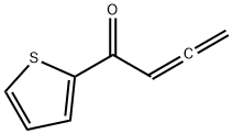 1-(2-噻吩基)-2,3-丁二烯-1-酮 结构式