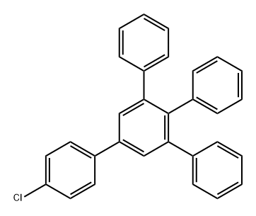 1,1':2',1''-Terphenyl, 5'-(4-chlorophenyl)-3'-phenyl- (9CI) 化学構造式