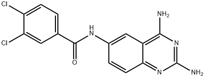 Benzamide, 3,4-dichloro-N-(2,4-diamino-6-quinazolinyl)-|