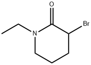 3-Bromo-1-ethylpiperidin-2-one Structure