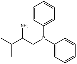 2-Amino-1-diphenylphosphino-3-methylbutane Structure