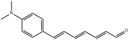 2,4,6-Heptatrienal, 7-[4-(dimethylamino)phenyl]-, (2E,4E,6E)- 结构式