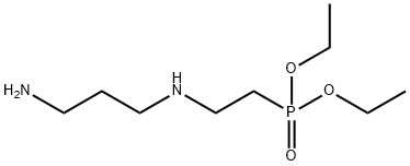 Phosphonic acid, P-[2-[(3-aminopropyl)amino]ethyl]-, diethyl ester 结构式