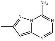 7-methylpyrazolo[1,5-a][1,3,5]triazin-4-amine Struktur