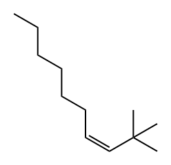 3-Decene, 2,2-dimethyl-, (3Z)- 结构式