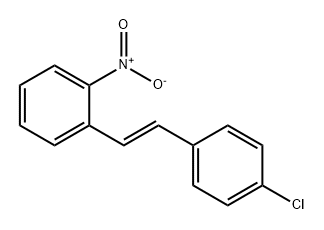 Benzene, 1-[(1E)-2-(4-chlorophenyl)ethenyl]-2-nitro-,55532-17-7,结构式