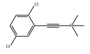 Benzene, 1,4-dichloro-2-[2-(trimethylsilyl)ethynyl]-|