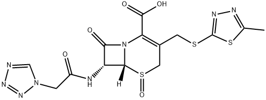 Cefazolin Sulfoxide Struktur