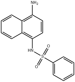 N-(4-Aminonaphthalen-1-yl)benzenesulfonamide Struktur