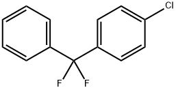 Benzene, 1-chloro-4-(difluorophenylmethyl)- Structure