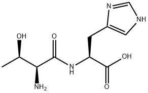 L-Histidine, L-threonyl- Structure