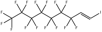 1-Nonene, 3,3,4,4,5,5,6,6,7,7,8,8,9,9,9-pentadecafluoro-1-iodo-, (E)- (9CI) Structure