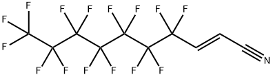 2-Decenenitrile, 4,4,5,5,6,6,7,7,8,8,9,9,10,10,10-pentadecafluoro-, (E)- (9CI)