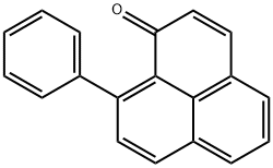 1H-Phenalen-1-one, 9-phenyl- Structure