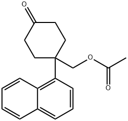 56327-09-4 (1-(Naphthalen-1-yl)-4-oxocyclohexyl)methyl acetate