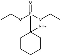 Phosphonic acid, P-(1-aminocyclohexyl)-, diethyl ester Structure