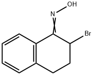 1(2H)-Naphthalenone, 2-bromo-3,4-dihydro-, oxime Struktur