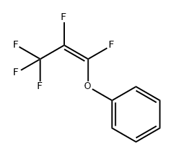 Benzene, [(1,2,3,3,3-pentafluoro-1-propenyl)oxy]-, (Z)- (9CI)