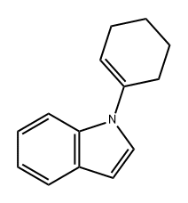 1H-Indole, 1-(1-cyclohexen-1-yl)- 结构式