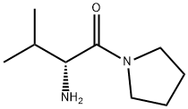 1-Butanone, 2-amino-3-methyl-1-(1-pyrrolidinyl)-, (2R)- Struktur