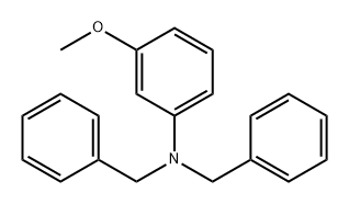 Benzenemethanamine, N-(3-methoxyphenyl)-N-(phenylmethyl)-,56511-50-3,结构式