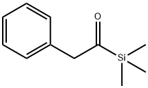 Ethanone, 2-phenyl-1-(trimethylsilyl)- Struktur