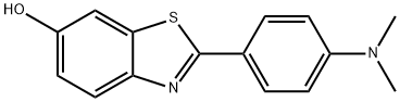 6-Benzothiazolol, 2-[4-(dimethylamino)phenyl]- 结构式