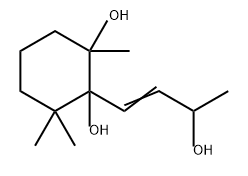 (5R,6S,7E)-7-巨豆烯-5,6,9-三醇 结构式