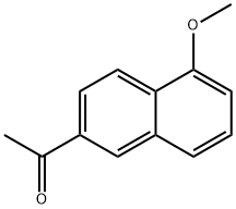 1-(5-Methoxynaphthalen-2-yl)ethanone Struktur
