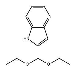 1H-Pyrrolo[3,2-b]pyridine, 2-(diethoxymethyl)-