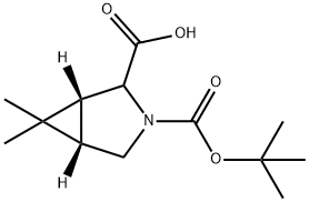 569679-08-9 (1R,5S)-3-(叔丁氧羰基)-6,6-二甲基-3-氮杂双环[3.1.0]己烷-2-羧酸