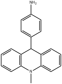 Benzenamine, 4-(9,10-dihydro-10-methyl-9-acridinyl)-|