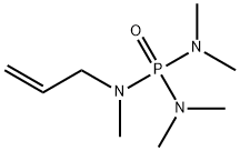 Phosphoric triamide, N,N,N',N',N''-pentamethyl-N''-2-propen-1-yl-,57041-73-3,结构式
