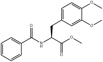 Tyrosine, N-benzoyl-3-methoxy-O-methyl-, methyl ester