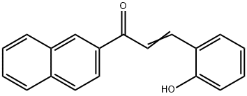 3-(2-Hydroxyphenyl)-1-(naphthalen-2-yl)prop-2-en-1-one Structure