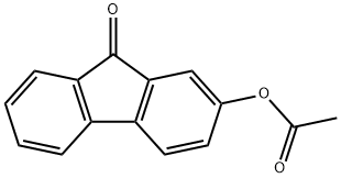 9H-Fluoren-9-one, 2-(acetyloxy)- 化学構造式