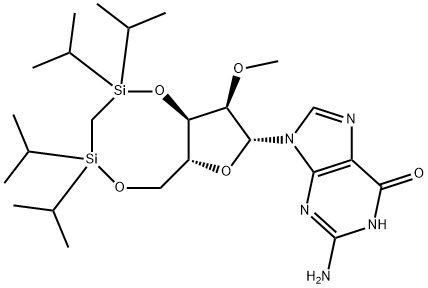 Guanosine, 2'-O-methyl-3',5'-O-[methylenebis[bis(1-methylethyl)silylene]]-