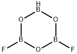 Boroxin, 2,4-difluoro- Structure